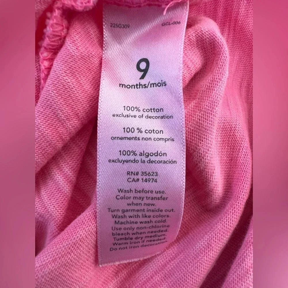 Carter’s | baby girl shirt. Size: 9M